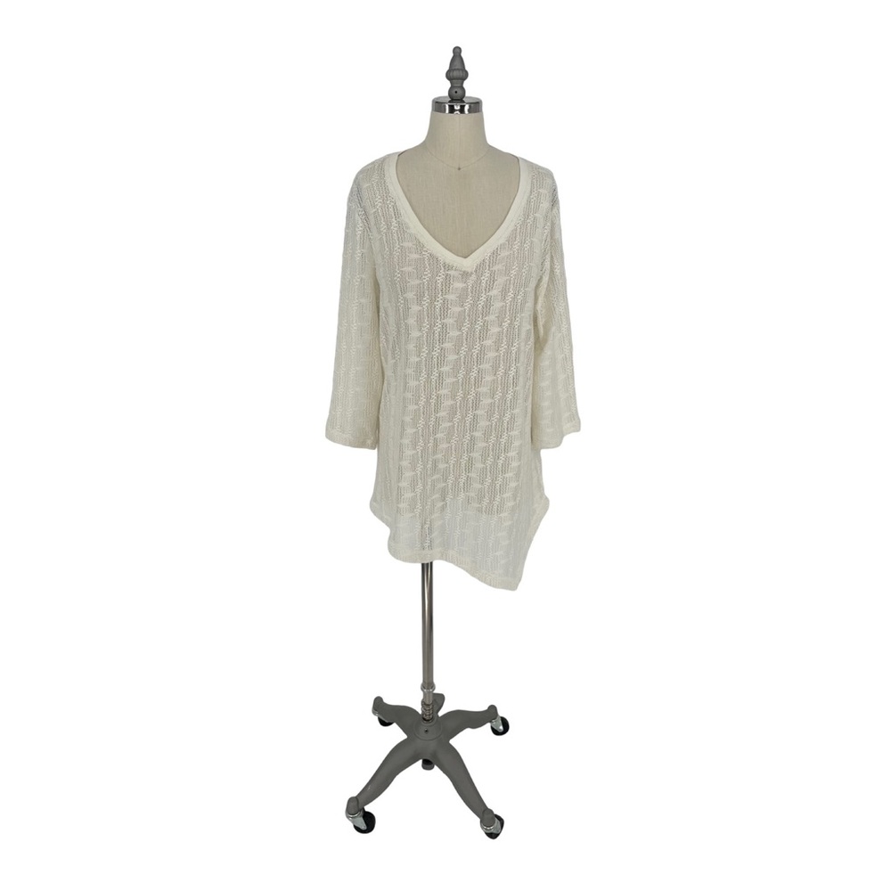 Easy Wear By Chico’s | Danica V-Neck 3/4 Sleeve Top